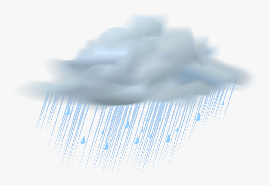 Transparent Rain Emoji Png - Rain Cloud Clipart Transparent, Png Download, Free Download