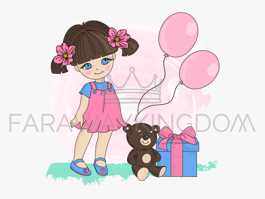 Diseño De Bebe Nena Para Imprimir, HD Png Download, Free Download