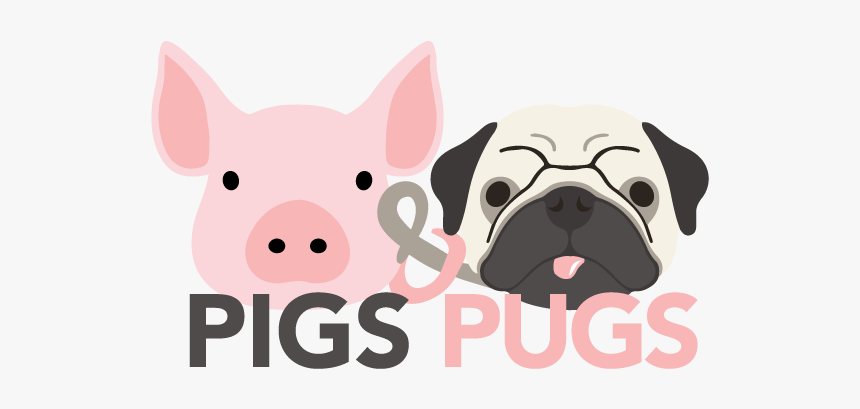 Pigs And Pugs, HD Png Download, Free Download