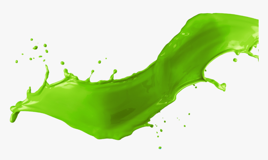 Transparent Ink Splash Png - Green Ink Splash Png, Png Download, Free Download