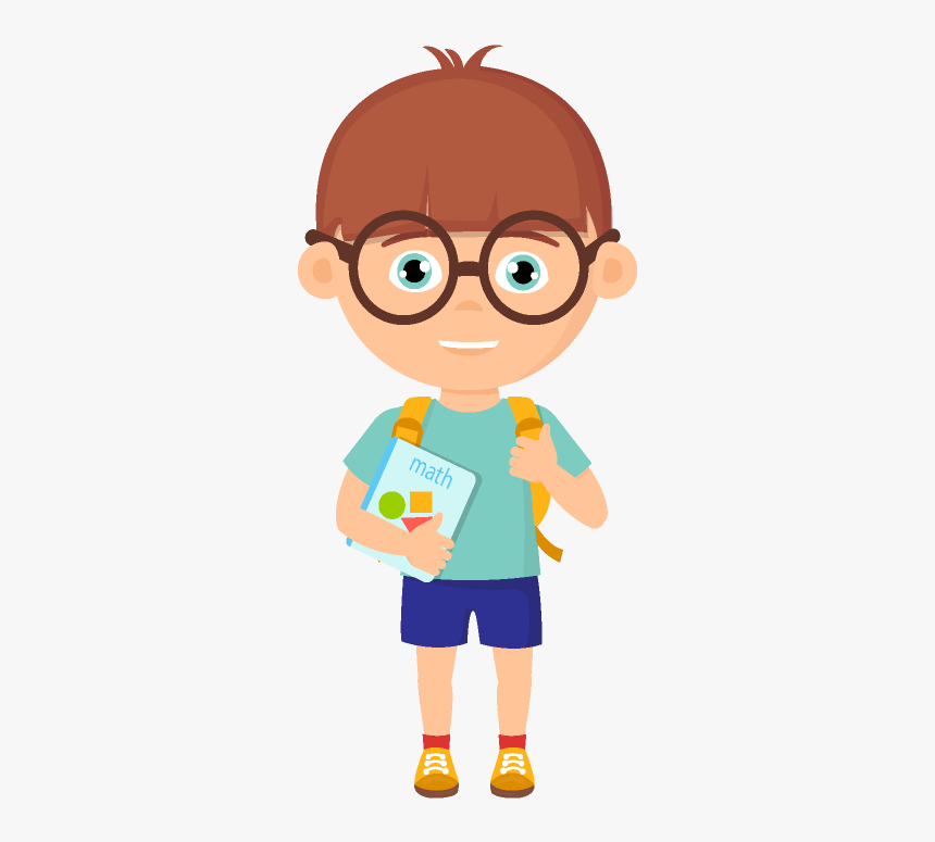 One Student Cartoon Png, Transparent Png, Free Download