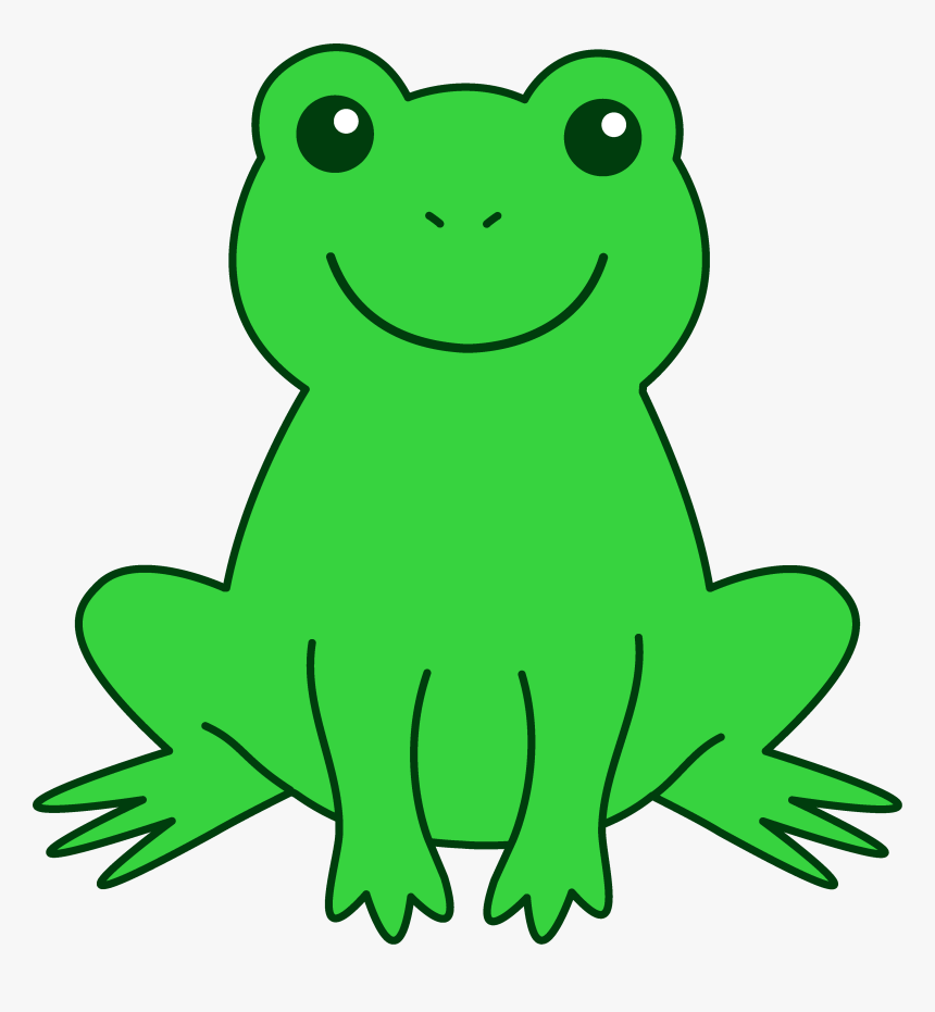 Green Frog Clipart - Animated Picture Of Frog, HD Png Download, Free Download