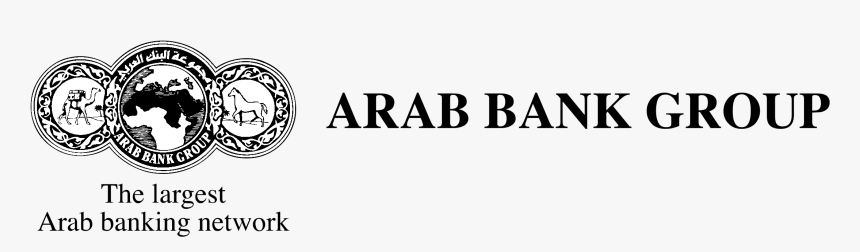 Arab Bank Group Logo Black And White - Arab Bank Logo White, HD Png Download, Free Download