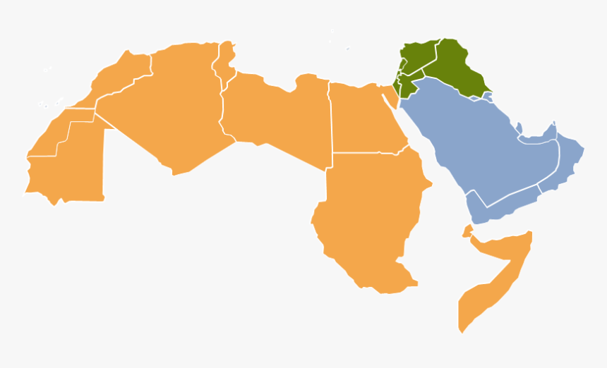 Arab World Map Vector, HD Png Download, Free Download