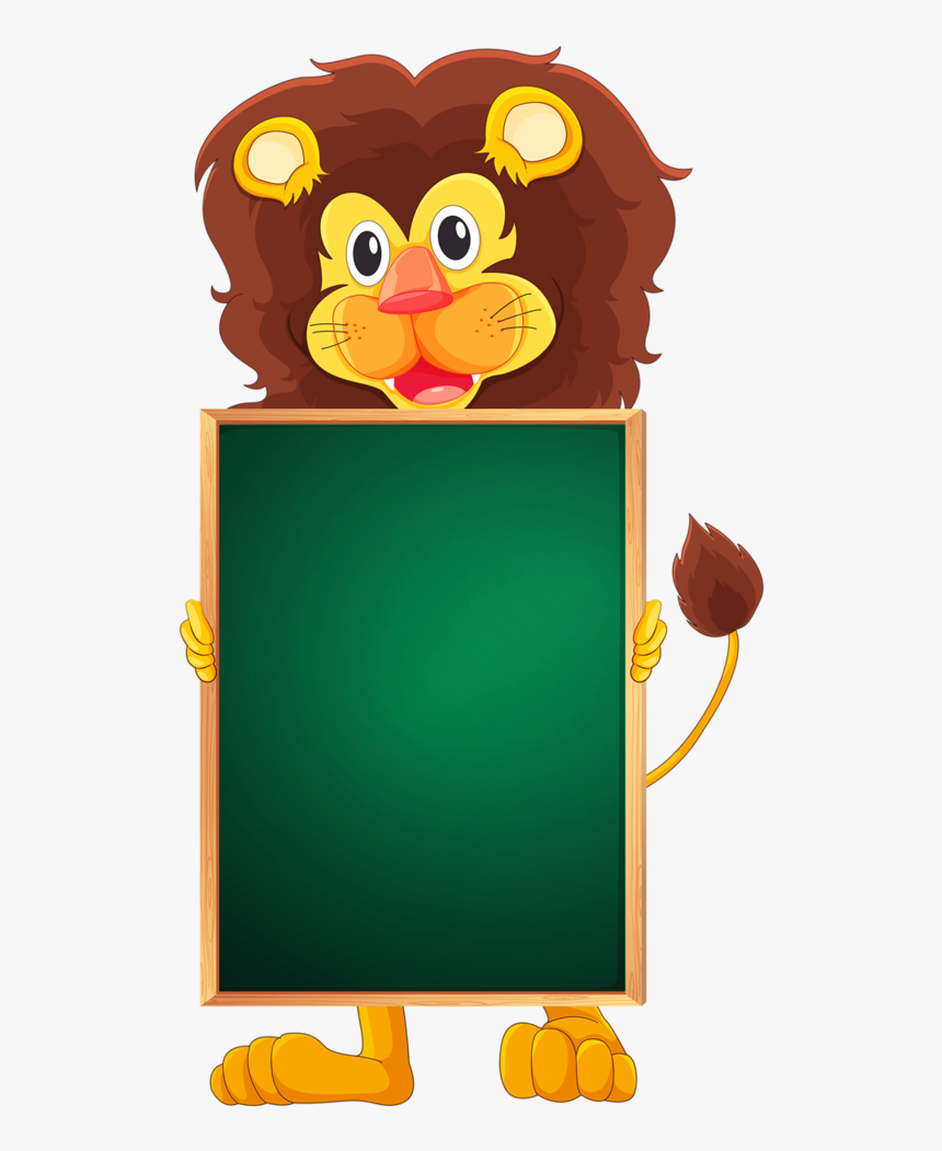 Animal Wall Mural- Frame Fun , Png Download - Cartoon Frames And Borders, Transparent Png, Free Download