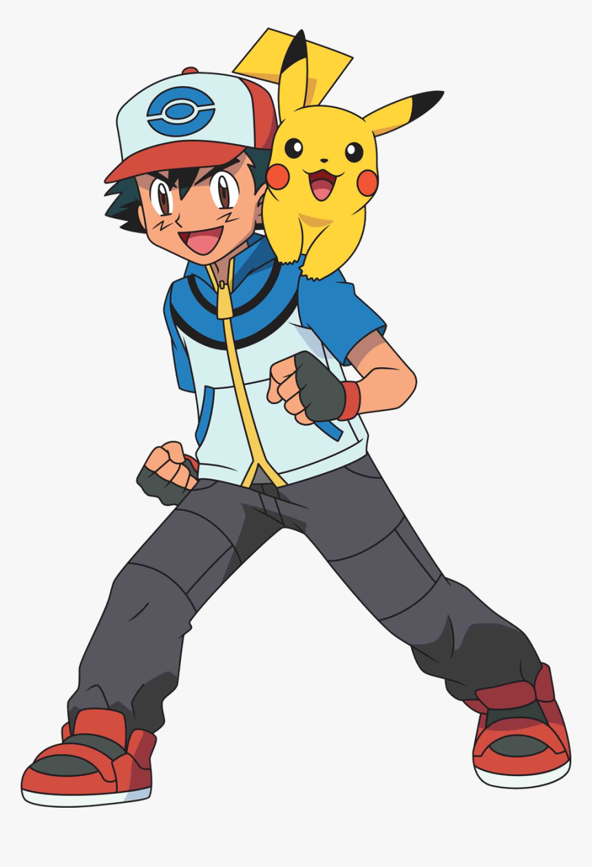 Ash Bw - Ash Pokemon, HD Png Download, Free Download