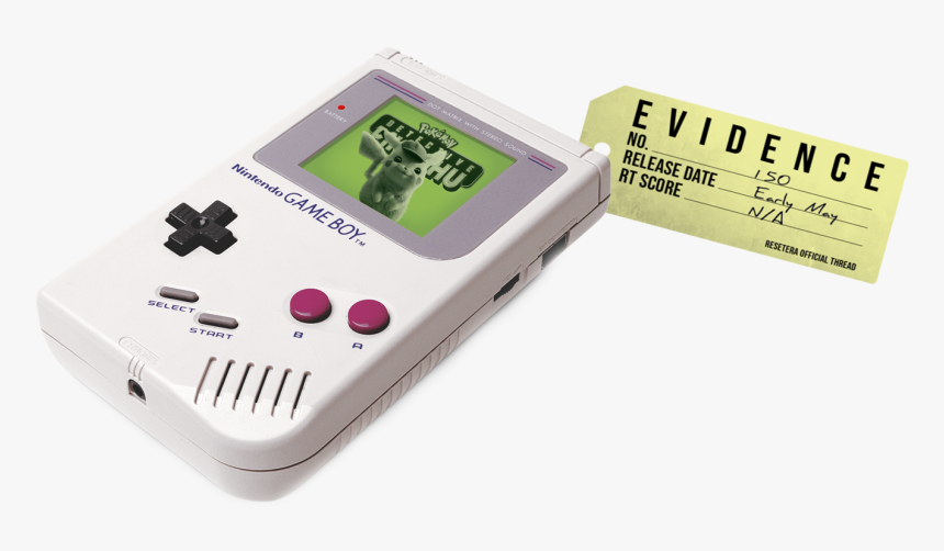 Detective Pikachu Video Game Gameboy, HD Png Download, Free Download