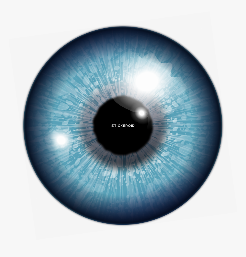 Blue Eyes Png - Blue Contact Lens Png, Transparent Png, Free Download