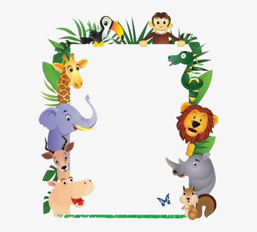 Animal Border Clipart, HD Png Download, Free Download