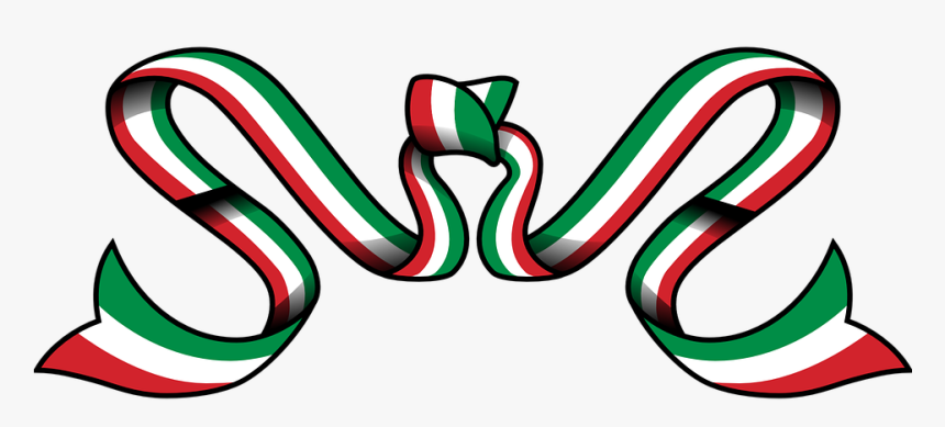 Red, Green, Knot, White, Ribbon - Green White And Red Ribbon, HD Png Download, Free Download