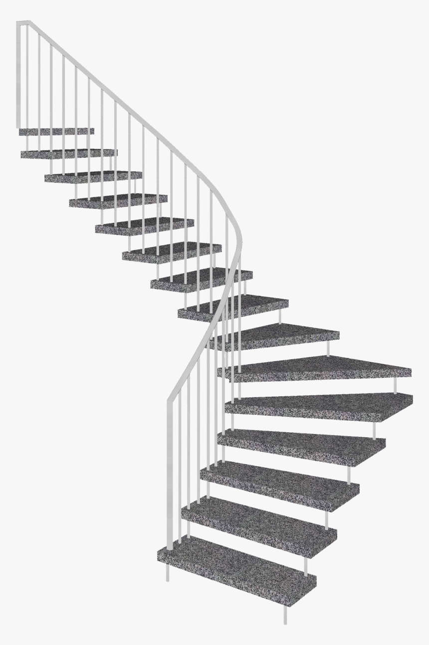 Bolted Stone Staircase - Stairs Transparent, HD Png Download, Free Download