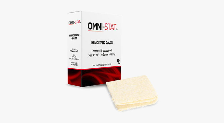 Omni-stat® Hemostatic Gauze - Flyer, HD Png Download, Free Download