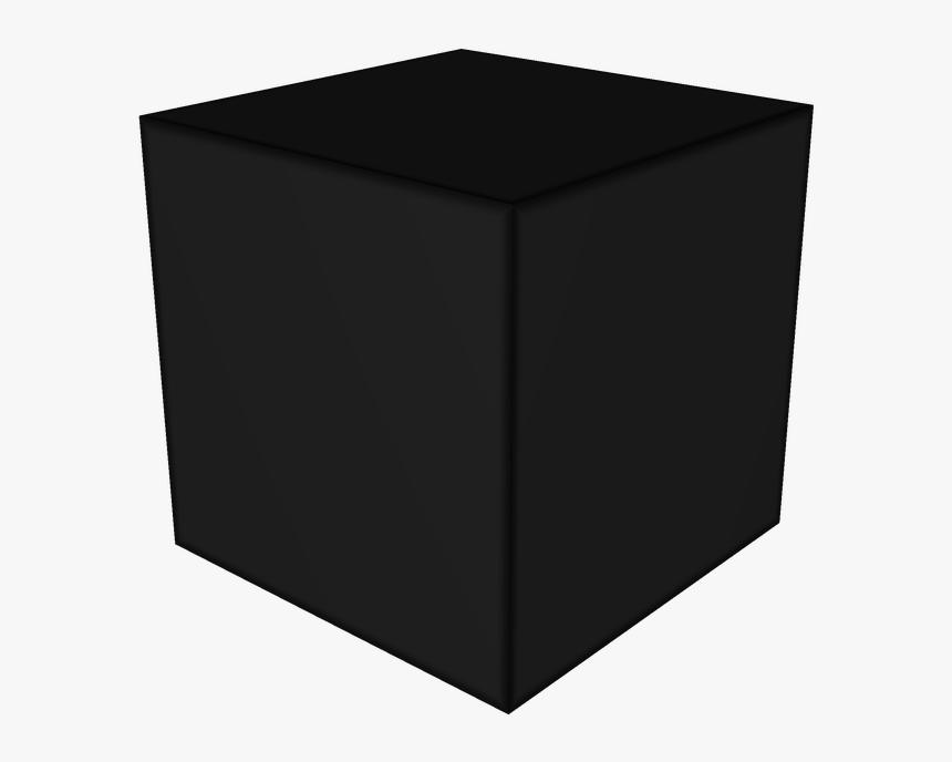 Cube, Block, Black, Box, 3d, Geometric, Shape - Box, HD Png Download, Free Download