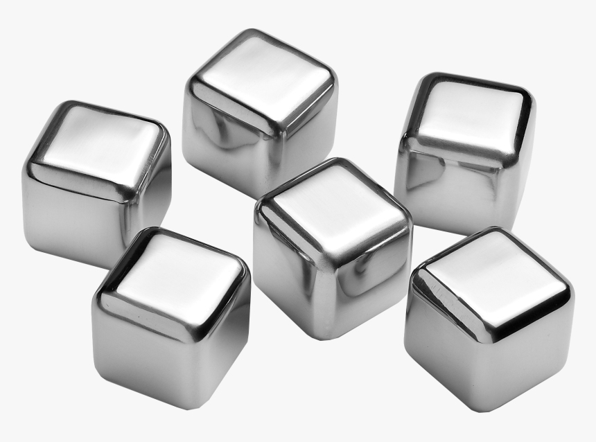 Steel Ice Cubes Png, Transparent Png, Free Download
