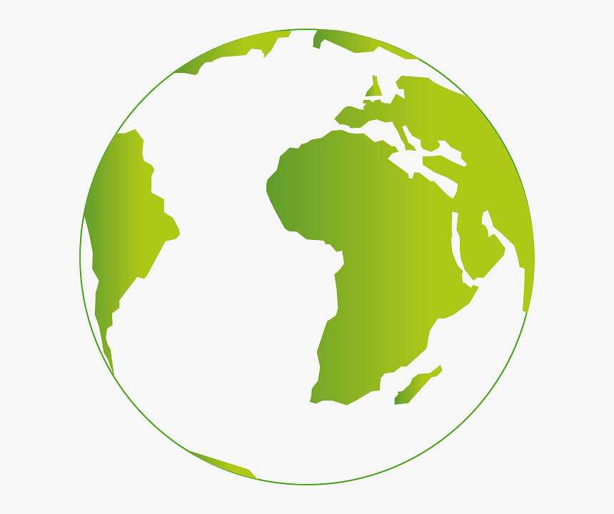 Globe Png - Earth Clipart Green, Transparent Png, Free Download