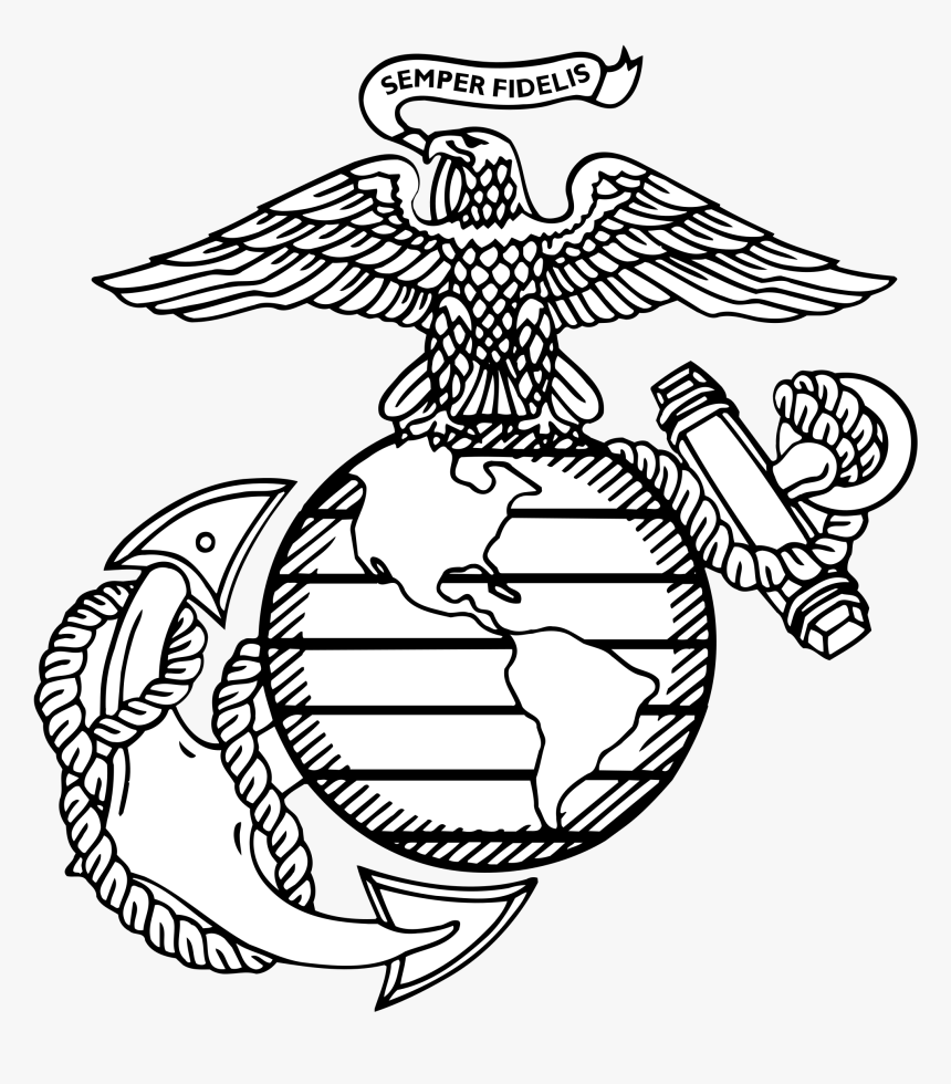 Marine Corps Globe And Anchor, HD Png Download, Free Download