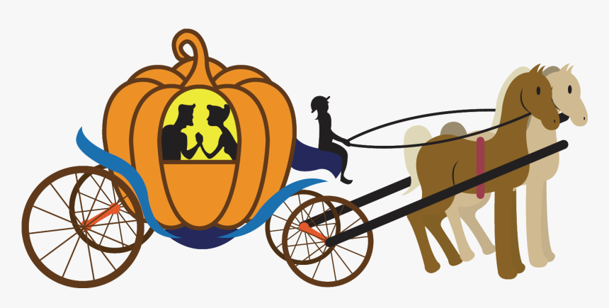 Cliparts For Free Download Cinderella Clipart Chariot - Cinderella Drawing Pumpkin And Horse Carriage, HD Png Download, Free Download