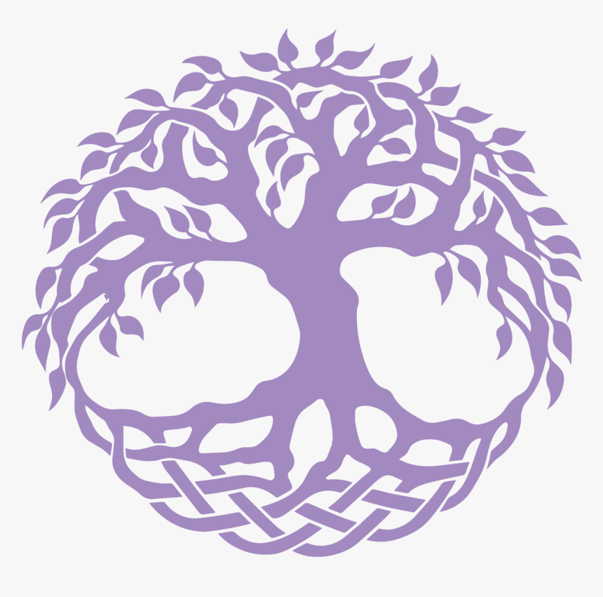 End Of Life Care - Vector Ornament Celtic Tree Of Life With Birds Vector, HD Png Download, Free Download