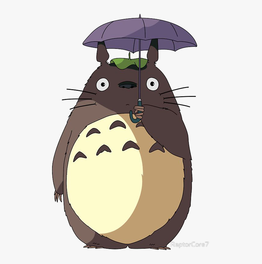 Totoro Is The Titular Tritagonist From The My Neighbor - Totoro Umbrella, HD Png Download, Free Download