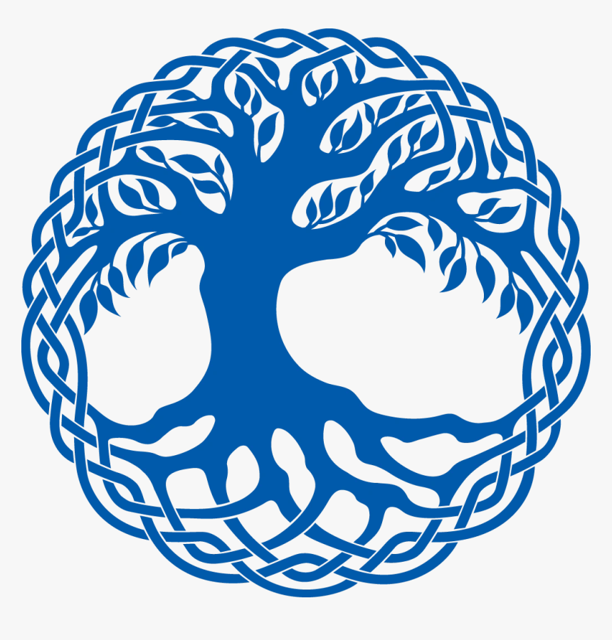 Celtic Tree Of Life Clipart , Png Download - Tree Of Life Celtic Blue, Transparent Png, Free Download
