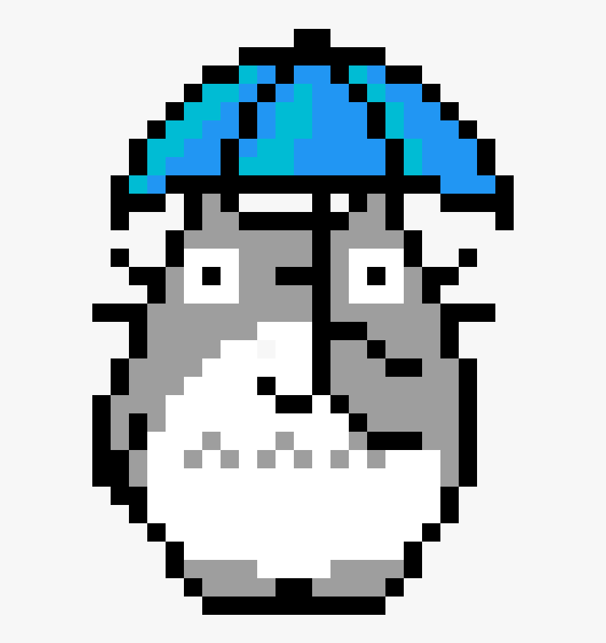 Pixel Art De Totoro, HD Png Download, Free Download