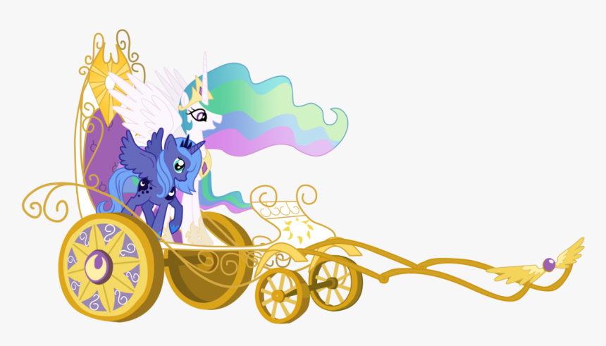 Jaelachan, Chariot, Filly, Princess Celestia, Princess - Friendship Is Magic Princess Celestia, HD Png Download, Free Download