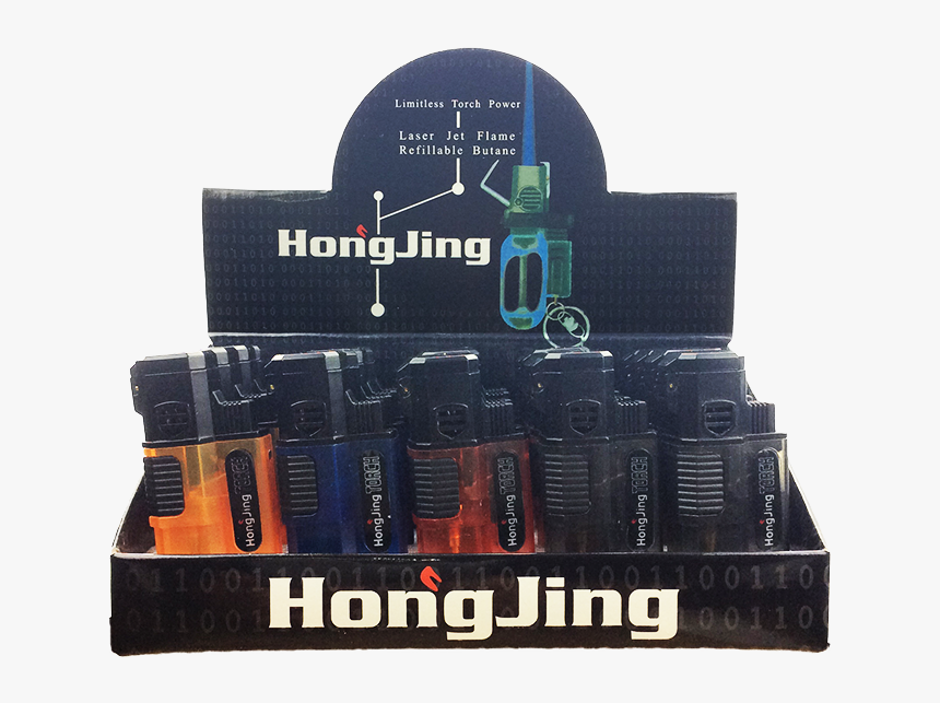 Hong Jing 4 Torch Lighter Ea - Box, HD Png Download, Free Download