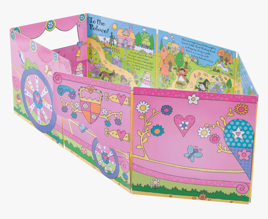 Convertible Book, Princess Carriage - Box, HD Png Download, Free Download