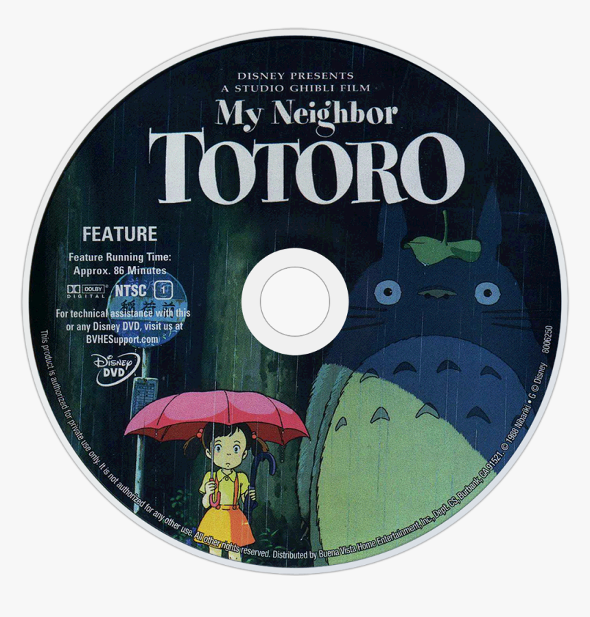 My Neighbor Totoro Cd, HD Png Download, Free Download