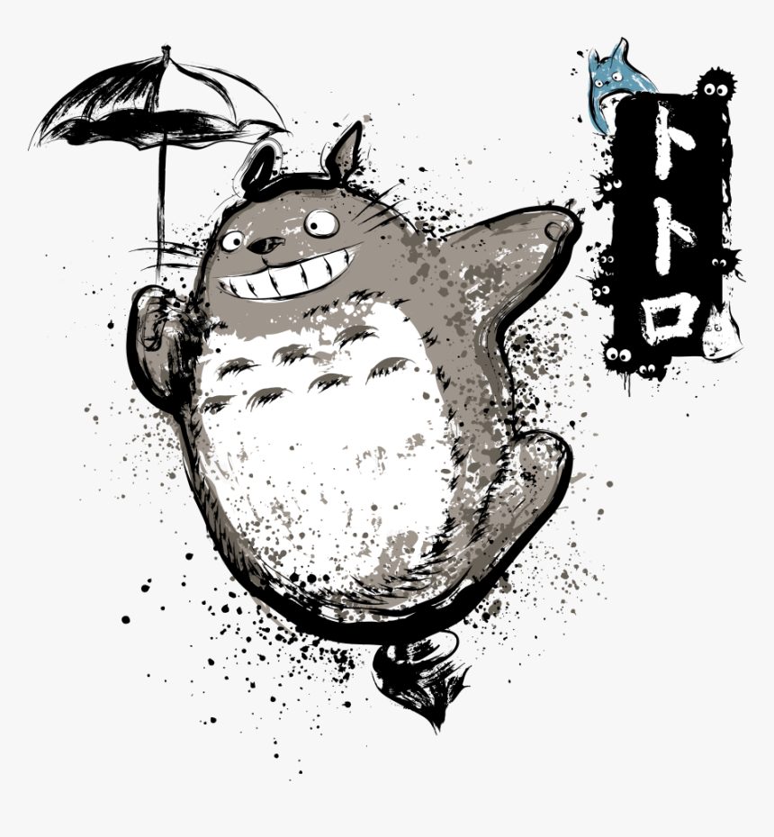 My Neighbor Totoro , Png Download - Flying Totoro, Transparent Png, Free Download