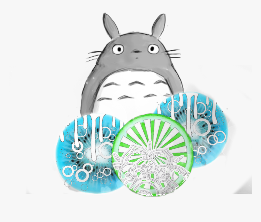 Transparent Totoro Icon Png - My Neighbor Totoro Drawing, Png Download, Free Download