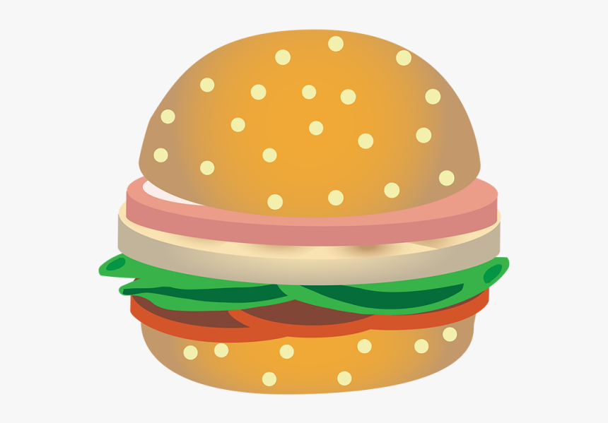 Realistic Burger Png And - Hamburguesas Y Papas Png, Transparent Png, Free Download