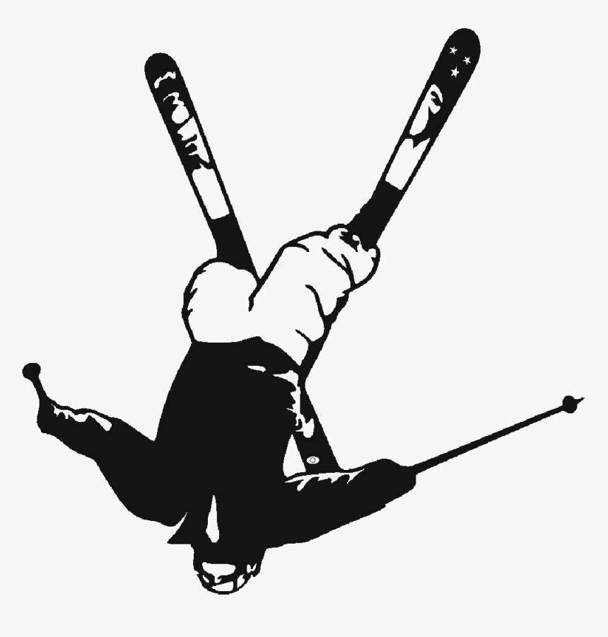 Skier Freestyle To Draw, HD Png Download, Free Download