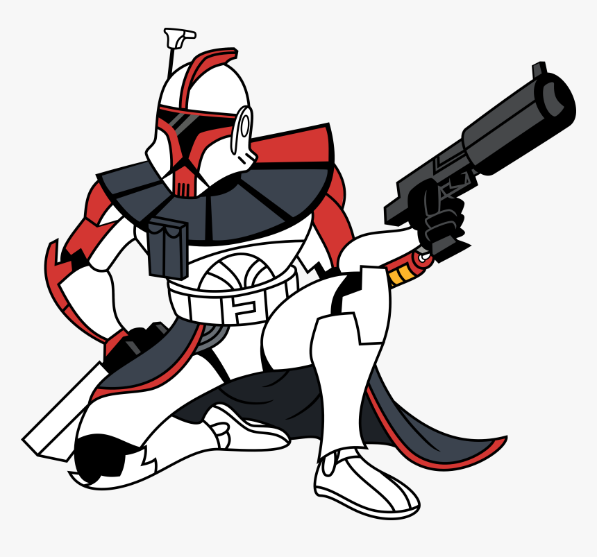 Arc Trooper Captain By V0jelly Arc Trooper Captain - Star Wars Clone Wars 2003 Clone Trooper, HD Png Download, Free Download