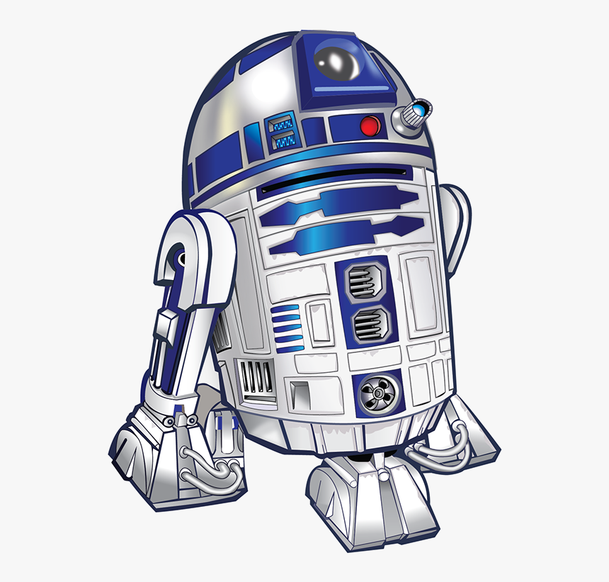 Clip Library Stock R D Star Wars Computer And Video - R2d2 Png, Transparent Png, Free Download