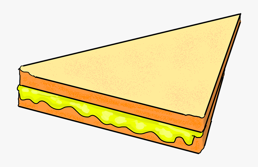 Queso A La Parrilla, Sándwich, Sándwich De Queso - Cheese Sandwich Clipart, HD Png Download, Free Download