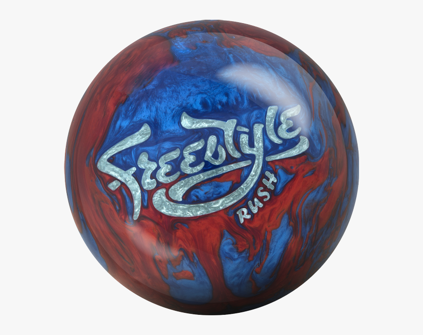 Motiv Freestyle Rush Red/blue Bowling Ball - Motiv Freestyle Rush, HD Png Download, Free Download