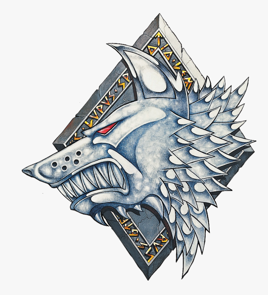Transparent Wolf Png Images - Warhammer 40k Space Wolves Logo, Png Download, Free Download
