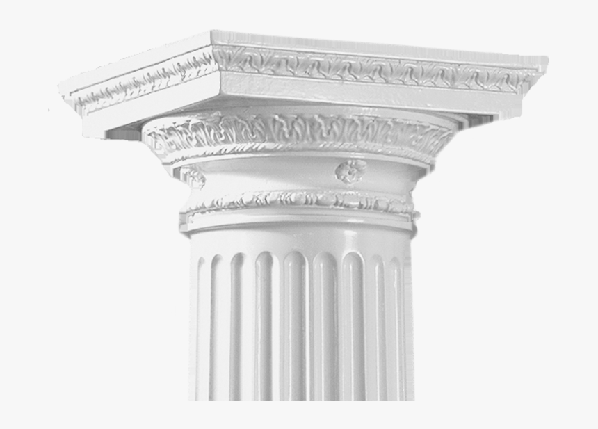 Roman Doric Ornamental - Column, HD Png Download, Free Download
