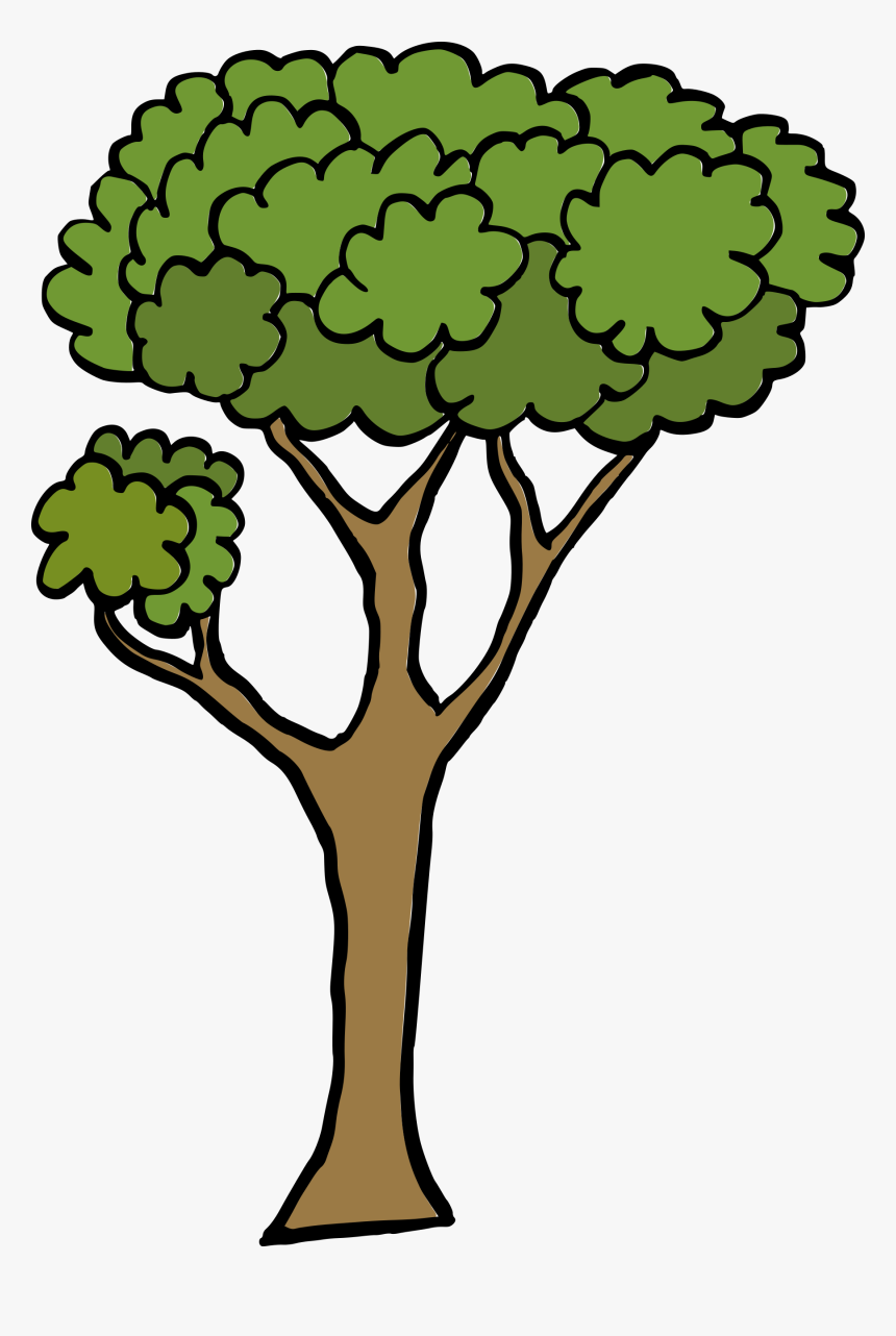 Cartoon Tree 1, HD Png Download, Free Download