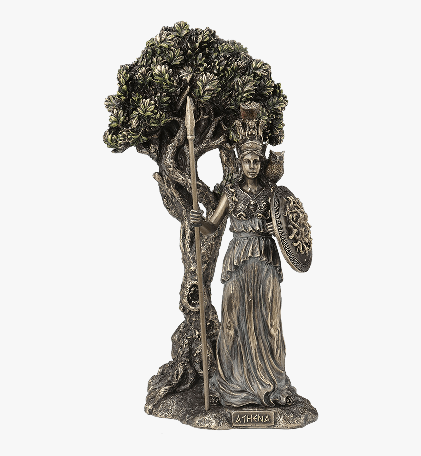 Athena And Olive Tree Statue - Athena Under Olive Tree Statue, HD Png Download, Free Download