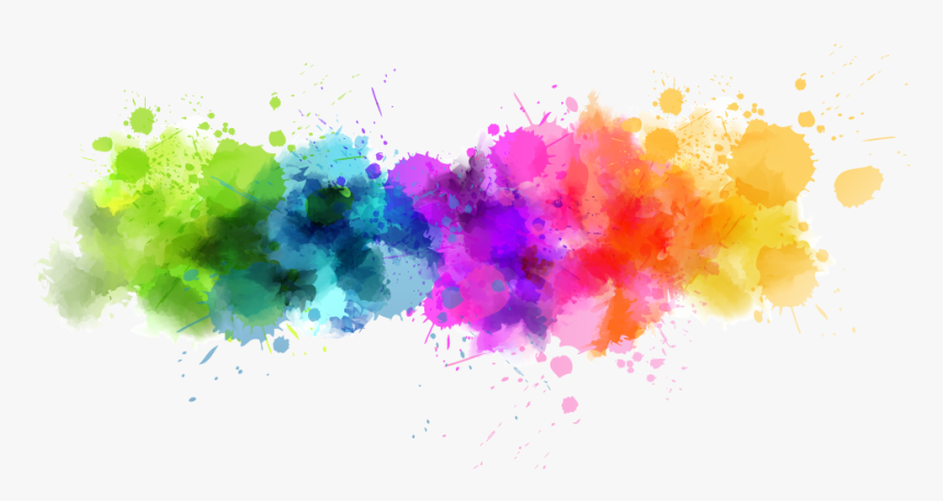 Watercolor Painting , Png Download - Rainbow Watercolor Vector Background, Transparent Png, Free Download