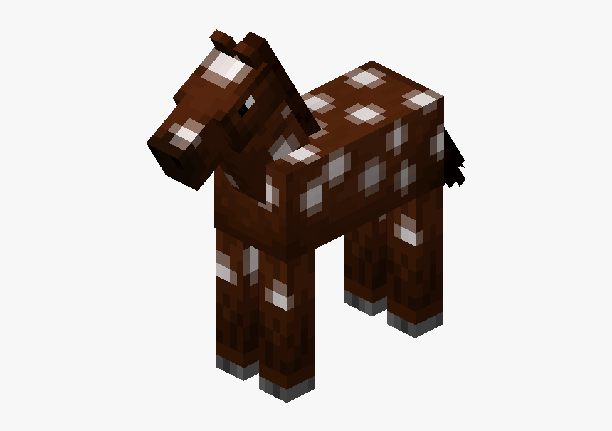 Minecraft Black Baby Horse, HD Png Download, Free Download