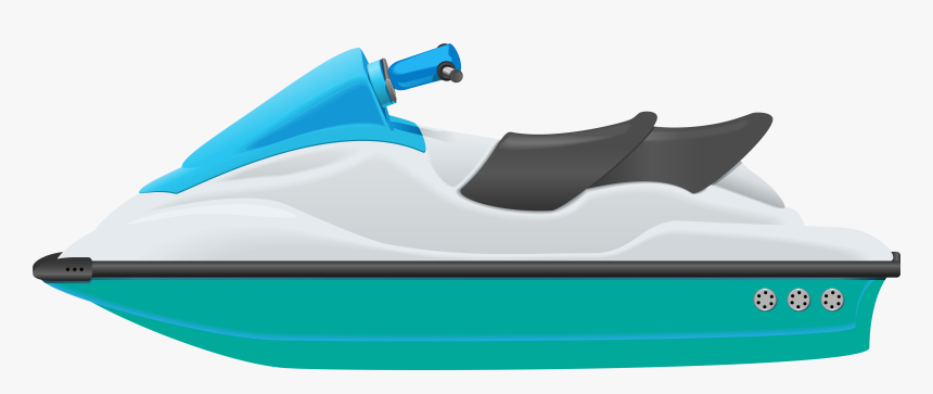 Skiing Clipart Transparent Background - Clip Art Jetski, HD Png Download, Free Download