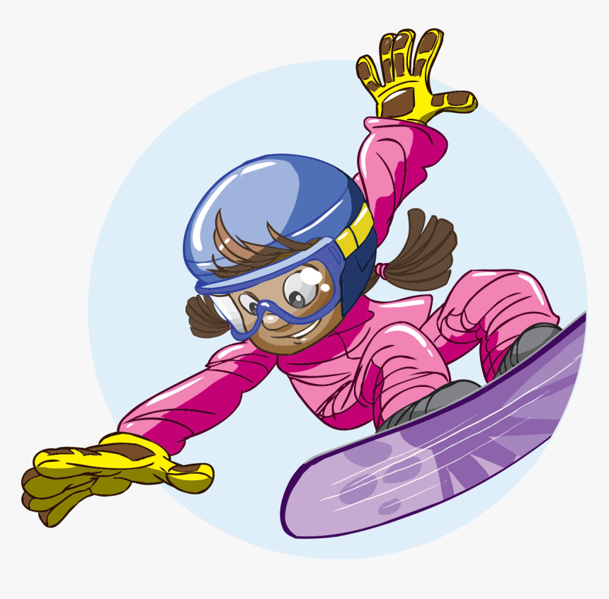 Kids Ski Free At - Kids Skiing Clipart, HD Png Download, Free Download