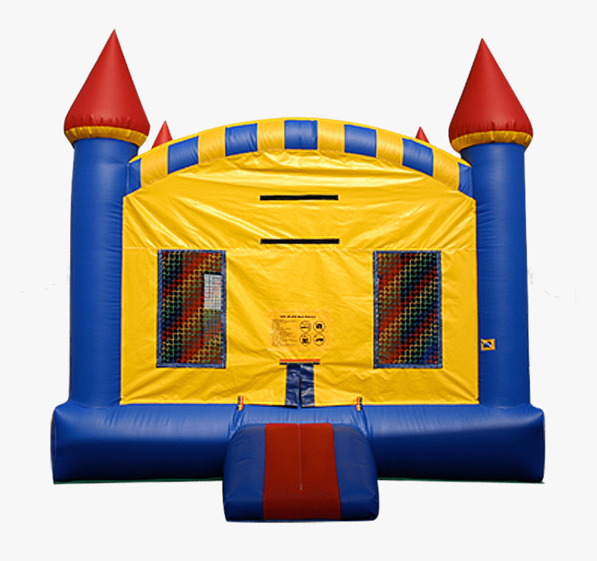 Bounce House Castle Clipart Banner Black And White - Inflatable Castle, HD Png Download, Free Download