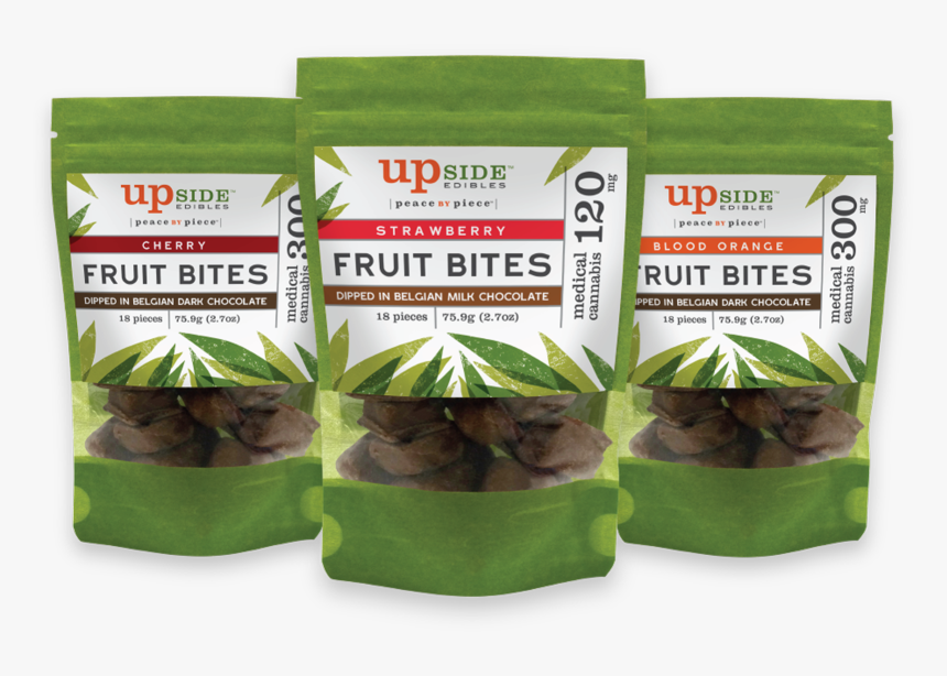 Upside Edibles Edibles Chocolates Fruit Bites - Upside Edibles, HD Png Download, Free Download