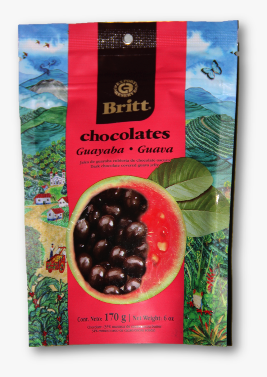 Chocolates Cafe Britt Guayaba, HD Png Download, Free Download