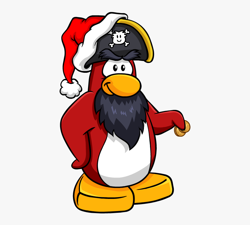 Club Penguin Rockhopper Christmas , Png Download - Rockhopper Christmas, Transparent Png, Free Download