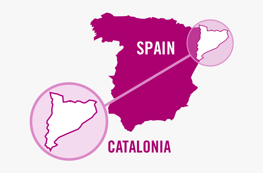 Spain Catalonia Rose 0001 - Half The Population Of Spain, HD Png Download, Free Download